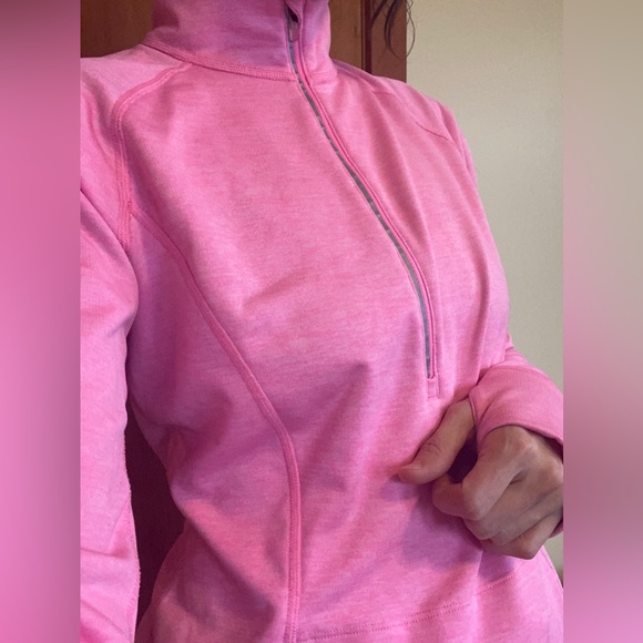 LUCY | Pink Half-Zip Jacket - Picture 11 of 12